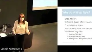 Managing Sibling Conflict: why siblings fight (Anita Cleare)