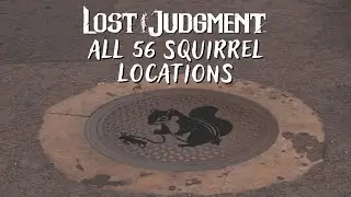 LOST JUDGMENT | All 56 Squirrel Locations! (Bad Fur Day) [Xbox Series X|S]