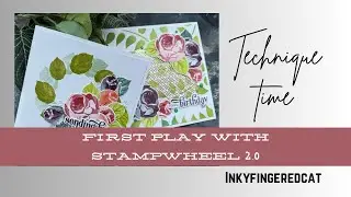 Technique time - first play with Stampwheel 2.0