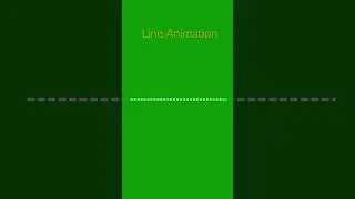 Line Animation Greenscreen  #animation  || Adomsmac