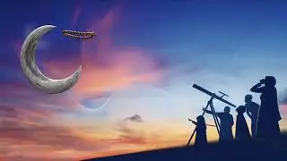 Moon 3D Moon Animation Ramadan Kareem 2020   Free Green Screen