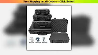 Equipment Hard Case Large Tool Box Storage Case Camera Safety Instrument Case Portable Waterproof