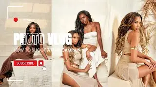How I Shoot a Hair campaign from Start to Finish [Location, Settings, Lighting]