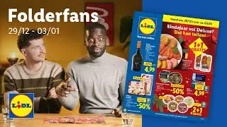 Folderfans - Aflevering 34: Thijs en Felix fileren de Lidl-promo&rsquo;s van 29 dec. tot en met 3 jan.