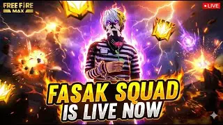 🔴 Free Fire Live Stream in Telugu | FF Live Telugu Now ||  Fasak Squad