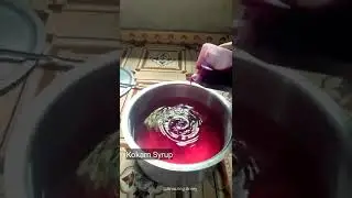 Kokum Sharbat😍💖#shorts #ytshorts #kokumsyrup #summerdrink #sharbat #short #kokan #colddrink #summer