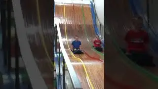 The 92-Year Old Funhouse Slide | Arnolds Park Amusement Park