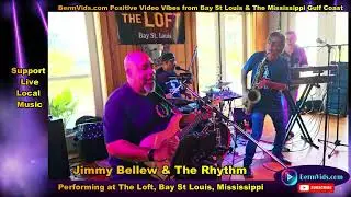 Jimmy Bellew and the Rhythm Perfroming at the Loft, Bay St Louis, Mississippi #BayStLouis