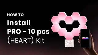 Installation Instruction | Cololight PRO Ligths 10 Pcs(Heart) Kit