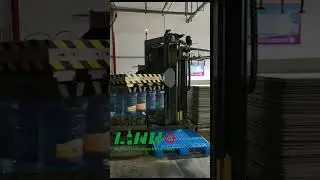 5 Gallon Bottle Palletizer #fillingmachinechina#bottlefillingmachine #palletizer#bottlefillingline