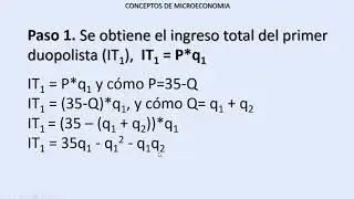 Modelo de Duopolio de Cournot