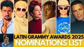 Latin Grammy Awards 2025 | Полный список номинантов