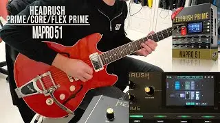 Headrush Prime/Core/Flex Amp Clones | MaPro 51 | Playthrough Demo (Mad Professor Old School 51 RT)