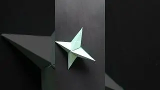 How to Make Paper Ninja star, 3d Ninja star #shorts