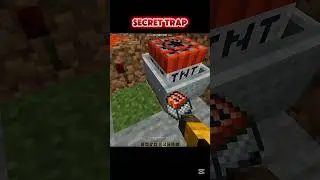 Minecraft secret trap... 🙀....#minecraft #trap