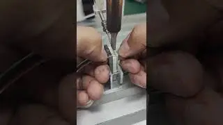 High speed soldering machine #solderingmachine #soldering