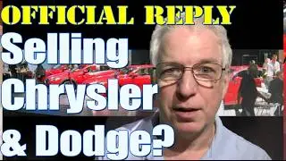 Selling Dodge and Chrysler: The Official Reply