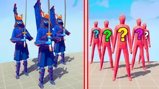 SHOGUN TEAM vs RANDOM TEAM | TABS - Totally Accurate Battle Simulator
