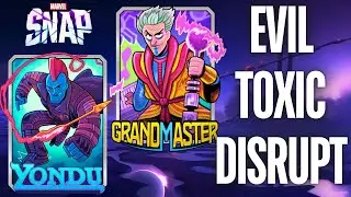 Play THIS DECK Before Players Find Out! TOXIC Disrupt in Marvel Snap