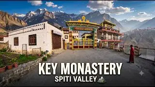 Key Monastery Spiti | Exploring a Centuries-Old Buddhist Monastery at 13,500 Ft 🏔️