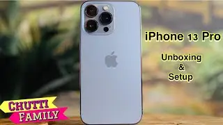 iPhone 13 Pro Unboxing and Setup | 13 pro Sierra blue 256 GB | Unlocked iPhone unboxing