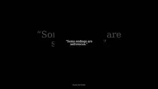 Some Endings Aren&rsquo;t Loss &mdash; They&rsquo;re Self-Rescue 🛑🕊️