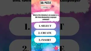 SQL Practice questions #sql #mcq #sq interview