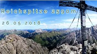 Reichspitze 2590m Lechtaler Alpen 26.05.2018