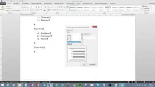 Word1 Opsommingslijsten Een genummerde lijst maken