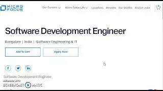 👍🌹Micro Focus and CloudOnHire Recruitment 2021| Software Development Engineer | BE/ B.Tech/ M.Tech|