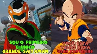 Quem escreveu esses diálogos do Grande Saiyaman merece um aumento