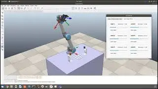 Coppelia Sim UR5e Manual Movement