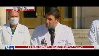 White House Physician Sean Conley Repeatedly Dodges Questions About When Trump Last Tested Negative