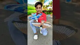 2 Electronic Birds Pigeon and Eagle 🦅 Unboxing & flying testing 🔥😍