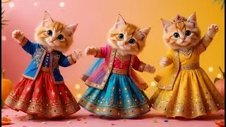 बिल्ली डांस  Cutest Cat videos funny dance🤣💃Dance Videos for cats #funny #dancingcat #cat #cute