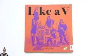 Unboxing PRISTIN V 프리스틴 V 1st Korean Single Album Like a V