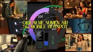 GlocalMe Numen Air: Your Ultimate 5G Portable WiFi Hotspot for Global Travel!