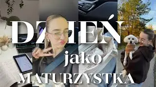 DZIEŃ JAKO MATURZYSTKA 💕 szkoła, paczki, iPad