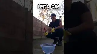 Potassium with Water!