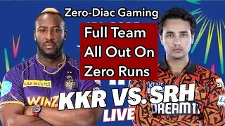 68th Match | SRH vs KKR | Live | Zero-Diac Gaming