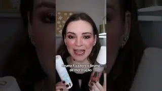 Bruma Fixadora X Bruma de Hidrata&ccedil;&atilde;o #dicasdemake #makeup #maquiagem #brumasfaciais