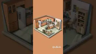 🚨 New kitchen alert 🚨base game. #thesims #thesims4 #basegame #kikoibuilds #eapartner