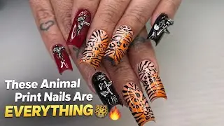 These Animal Print Nails Are EVERYTHING 🐆🔥