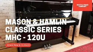 Mason and Hamlin Classic Series MHC-120U Upright Piano - Seattle Piano Company