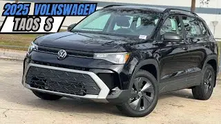 Начальная комплектация VW Taos S 2025 года представлена ​​с обновлённым дизайном по доступной цене
