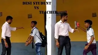 Desi Student Vs Teacher || Comedy Video || Deepak Thakur Desi
