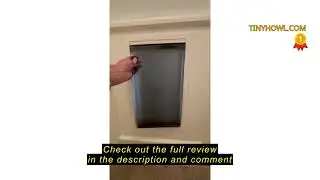 Review GVBLKGX 2PACK Dog Door Replacement Flaps - Fits Petsafe Dog Door PAC11-11039 Measures 10 1/8