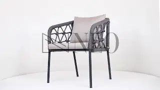 NEO 750042E Outdoor Woven Rope Chair For Cafe