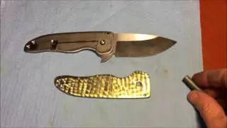 RichMade Knives First Class Build Update - Engine Turned Handles