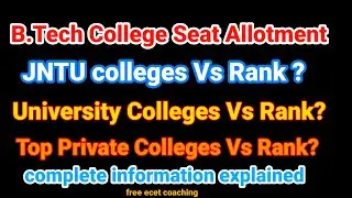 What College Will You Get in ECET 2025? | Rank vs College Full Details #ecet2025 #rankvscollege
